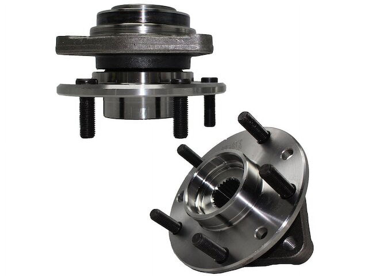 Front Wheel Hub Assembly Set Compatible with 1983 1990 Chevy S10