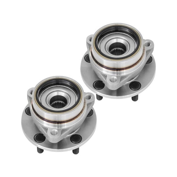 Front Wheel Hub Assembly Set - Compatible with 1985 - 1986 Jeep Wagoneer