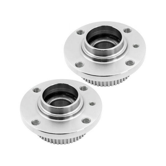 Front Wheel Hub Assembly Set - Compatible with 1987 - 1991 BMW 325is RWD 1988 1989 1990