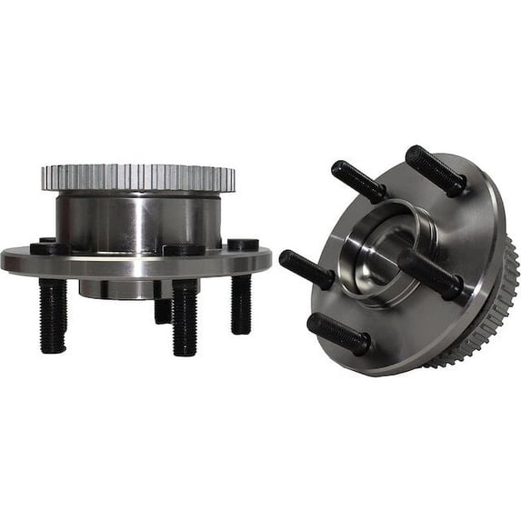Front Wheel Hub Assembly Set - Compatible with 1989 - 1990 Ford Thunderbird
