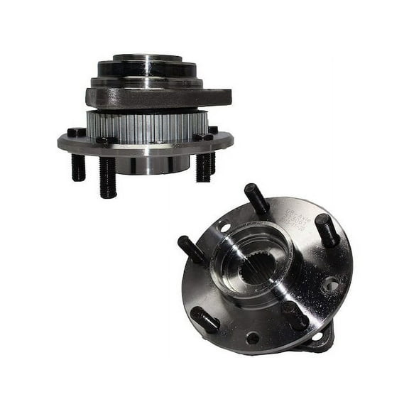 Front Wheel Hub Assembly Set - Compatible with 1990 GMC S15