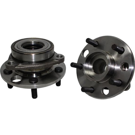 Front Wheel Hub Assembly Set - Compatible with 1991 - 1992 Cadillac Allante
