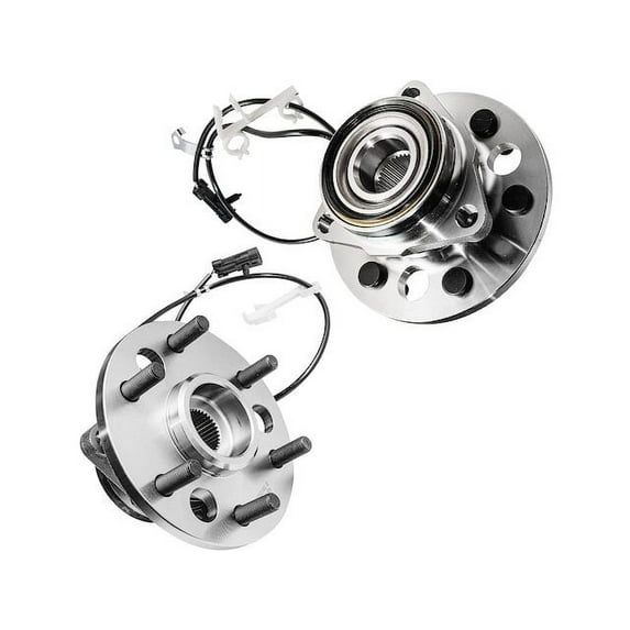 Front Wheel Hub Assembly Set - Compatible with 1995 Chevy K2500 Suburban