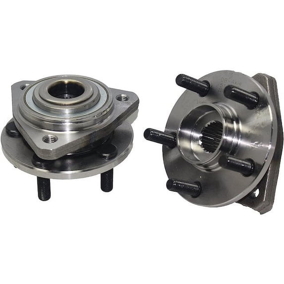 Front Wheel Hub Assembly Set - Compatible with 1996 - 2000 Plymouth Breeze 1997 1998 1999