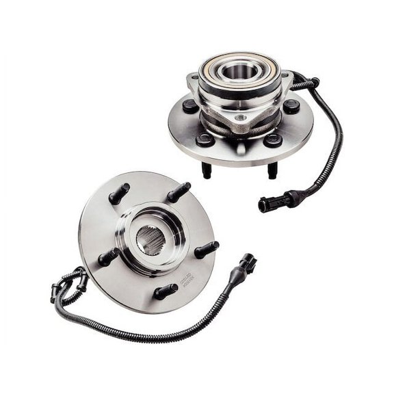 Front Wheel Hub Assembly Set - Compatible with 1997 - 2000 Ford Expedition 1998 1999