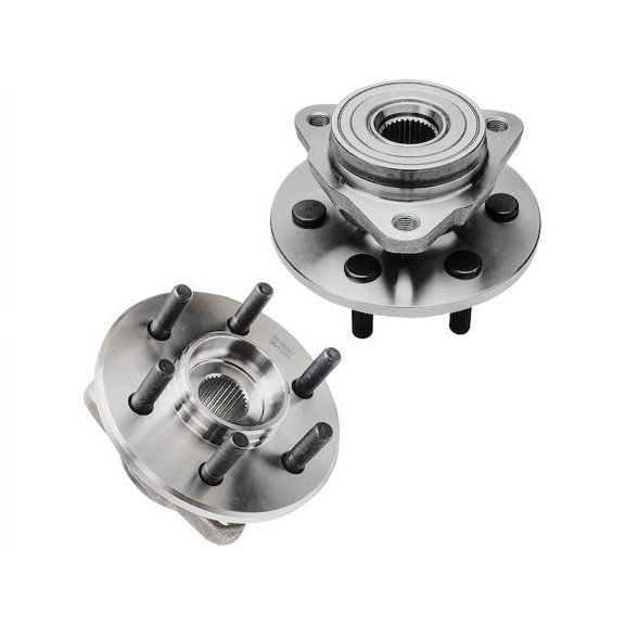 Front Wheel Hub Assembly Set - Compatible with 1997 - 2004 Dodge Dakota 1998 1999 2000 2001 2002 2003