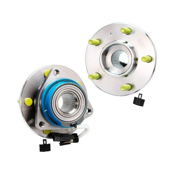 Front Wheel Hub Assembly Set - Compatible with 1997 - 2005 Buick Century 1998 1999 2000 2001 2002 2003 2004