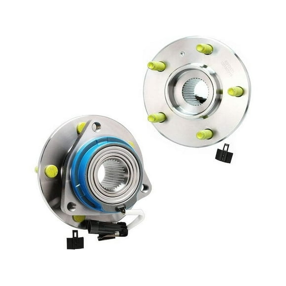 Front Wheel Hub Assembly Set - Compatible with 1997 - 2005 Buick Century 1998 1999 2000 2001 2002 2003 2004