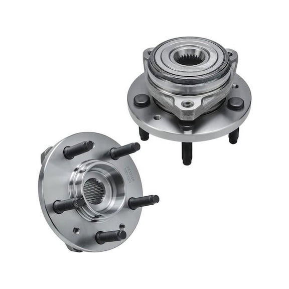 Front Wheel Hub Assembly Set - Compatible with 1999 - 2003 Ford Windstar 2000 2001 2002