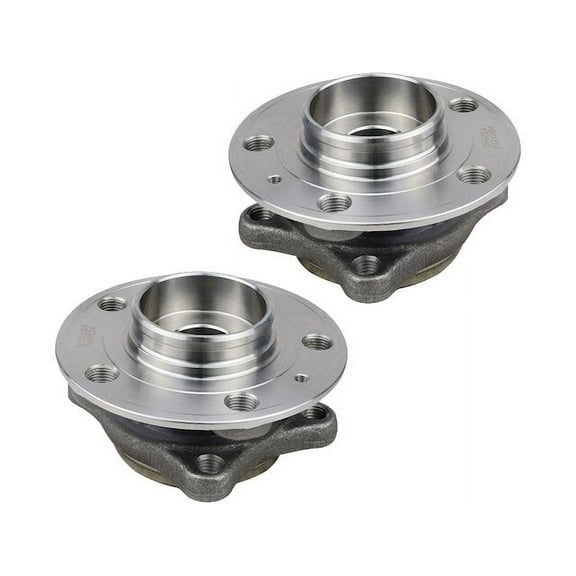Front Wheel Hub Assembly Set - Compatible with 1999 - 2006 Volvo S80 2000 2001 2002 2003 2004 2005