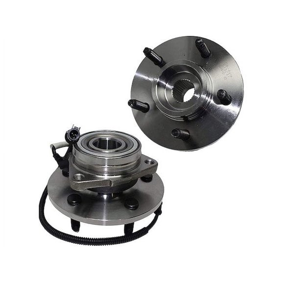 Front Wheel Hub Assembly Set - Compatible with 2000 - 2002 Ford Expedition 2001