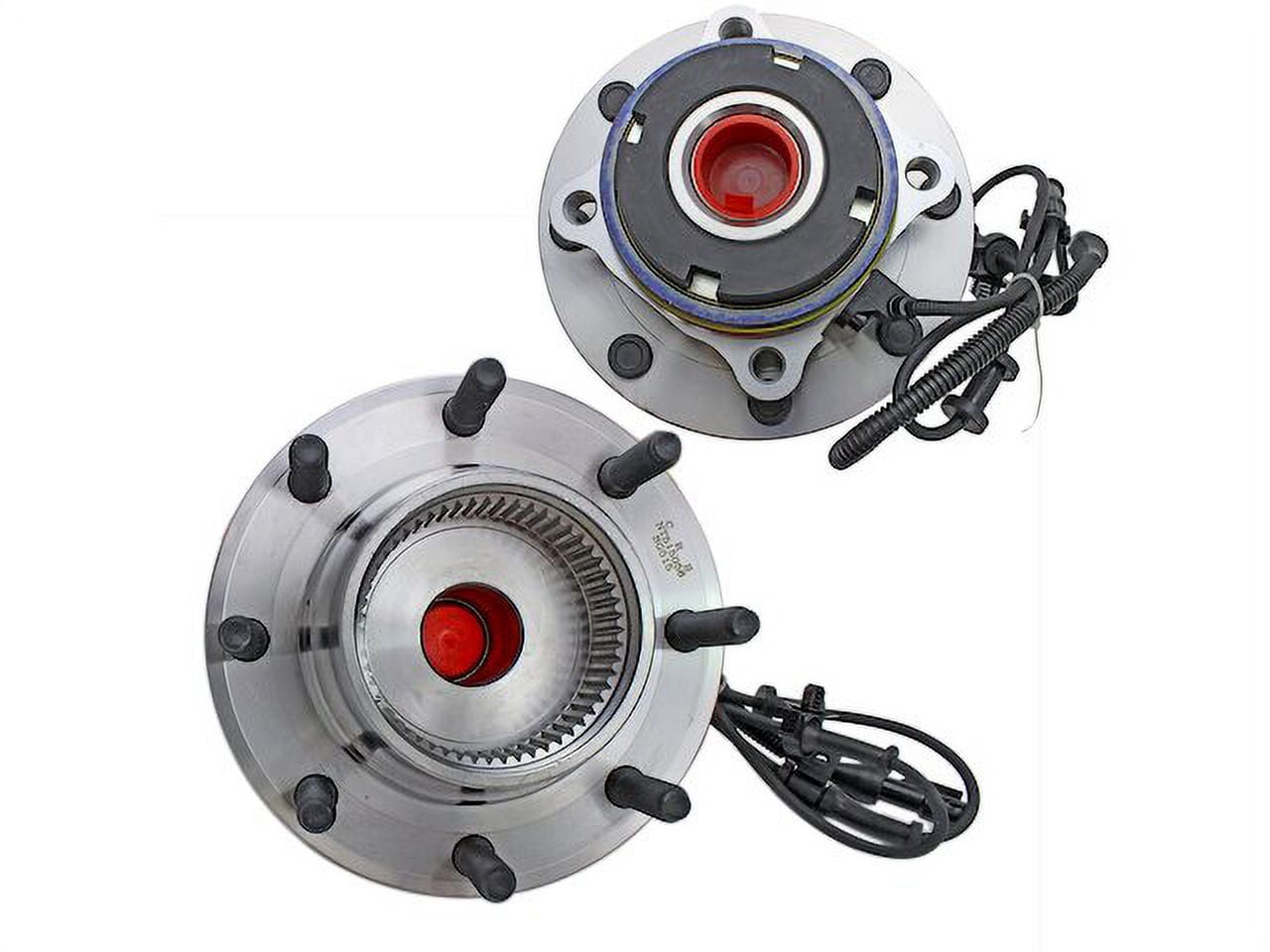 Ford Excursion Rear Hub Front Wheel Hub Assembly Set - Compatible with 2000 - 2005 Ford ...