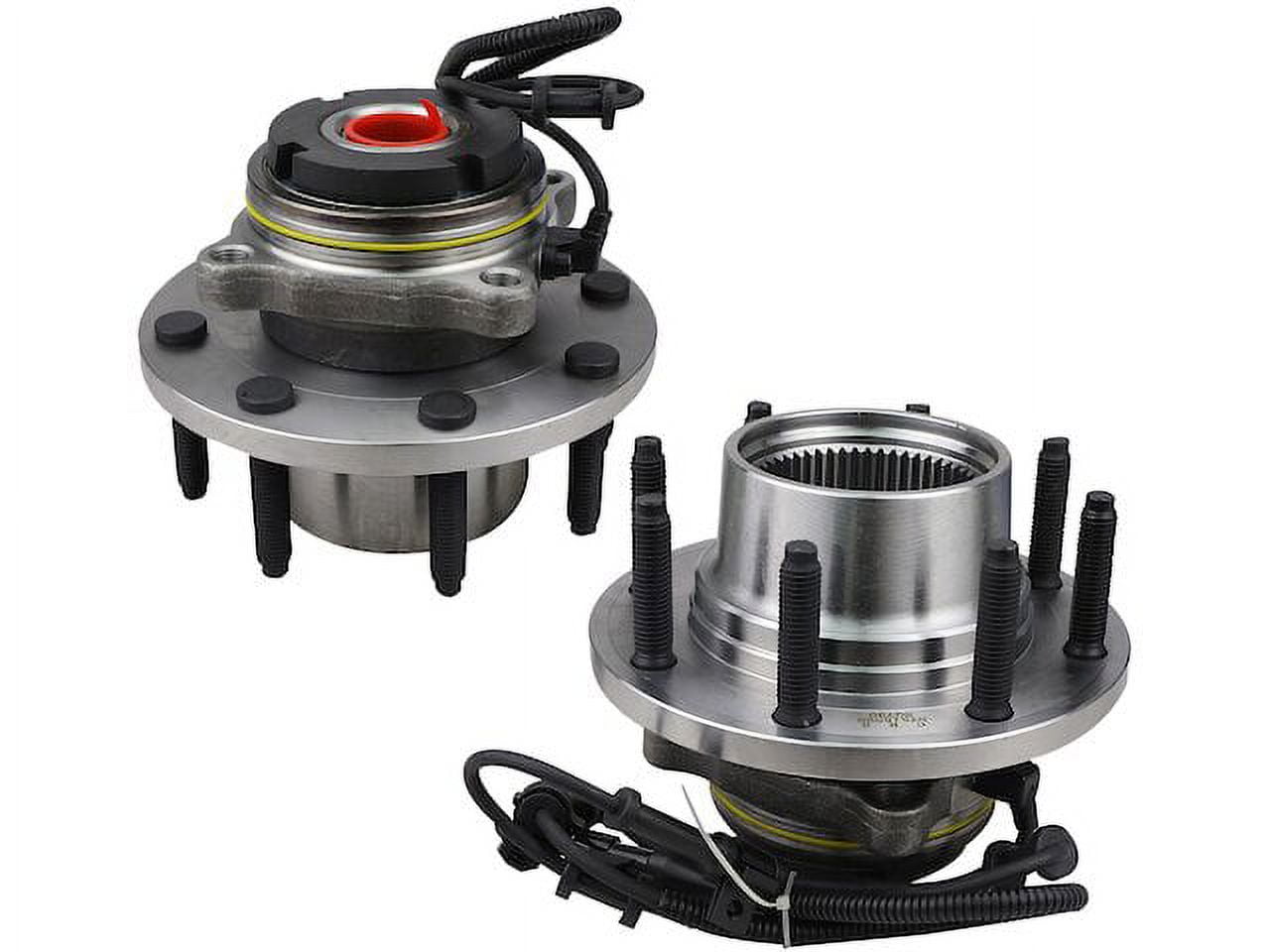 Ford Excursion Rear Hub Front Wheel Hub Assembly Set - Compatible with 2000 - 2005 Ford ...