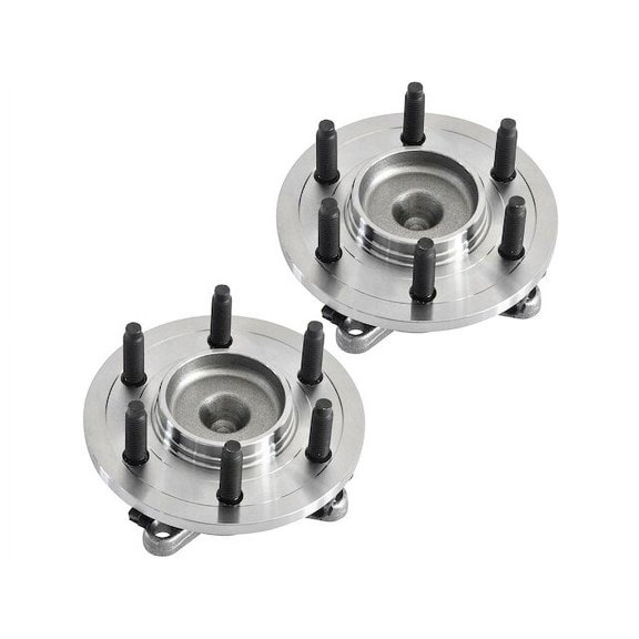Front Wheel Hub Assembly Set - Compatible with 2002 - 2006 Ford Expedition RWD 2003 2004 2005