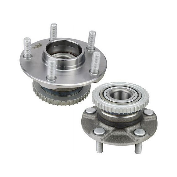 Front Wheel Hub Assembly Set - Compatible with 2002 - 2006 INFINITI Q45 2003 2004 2005