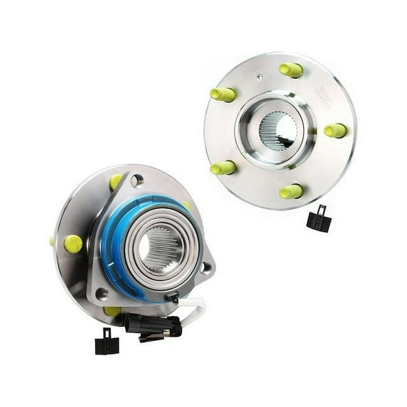 Front Wheel Hub Assembly Set - Compatible with 2002 - 2007 Buick Rendezvous 2003 2004 2005 2006