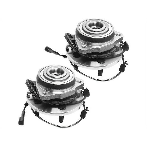 Front Wheel Hub Assembly Set - Compatible with 2002 - 2007 Jeep Liberty 2003 2004 2005 2006