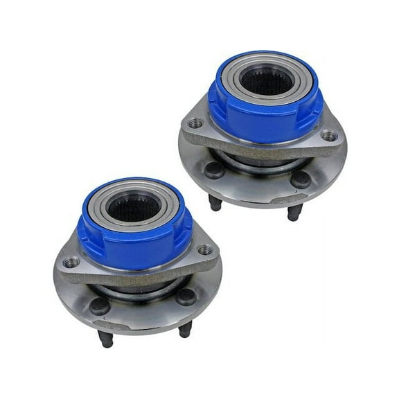 Front Wheel Hub Assembly Set - Compatible with 2003 - 2005 Buick Century 2004