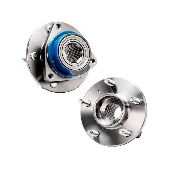 Front Wheel Hub Assembly Set - Compatible with 2003 - 2005 Buick Century 2004