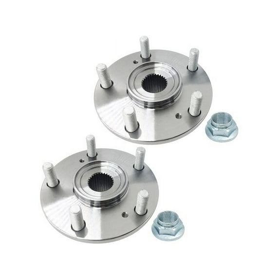 Front Wheel Hub Assembly Set - Compatible with 2003 - 2009 Honda Element 2004 2005 2006 2007 2008