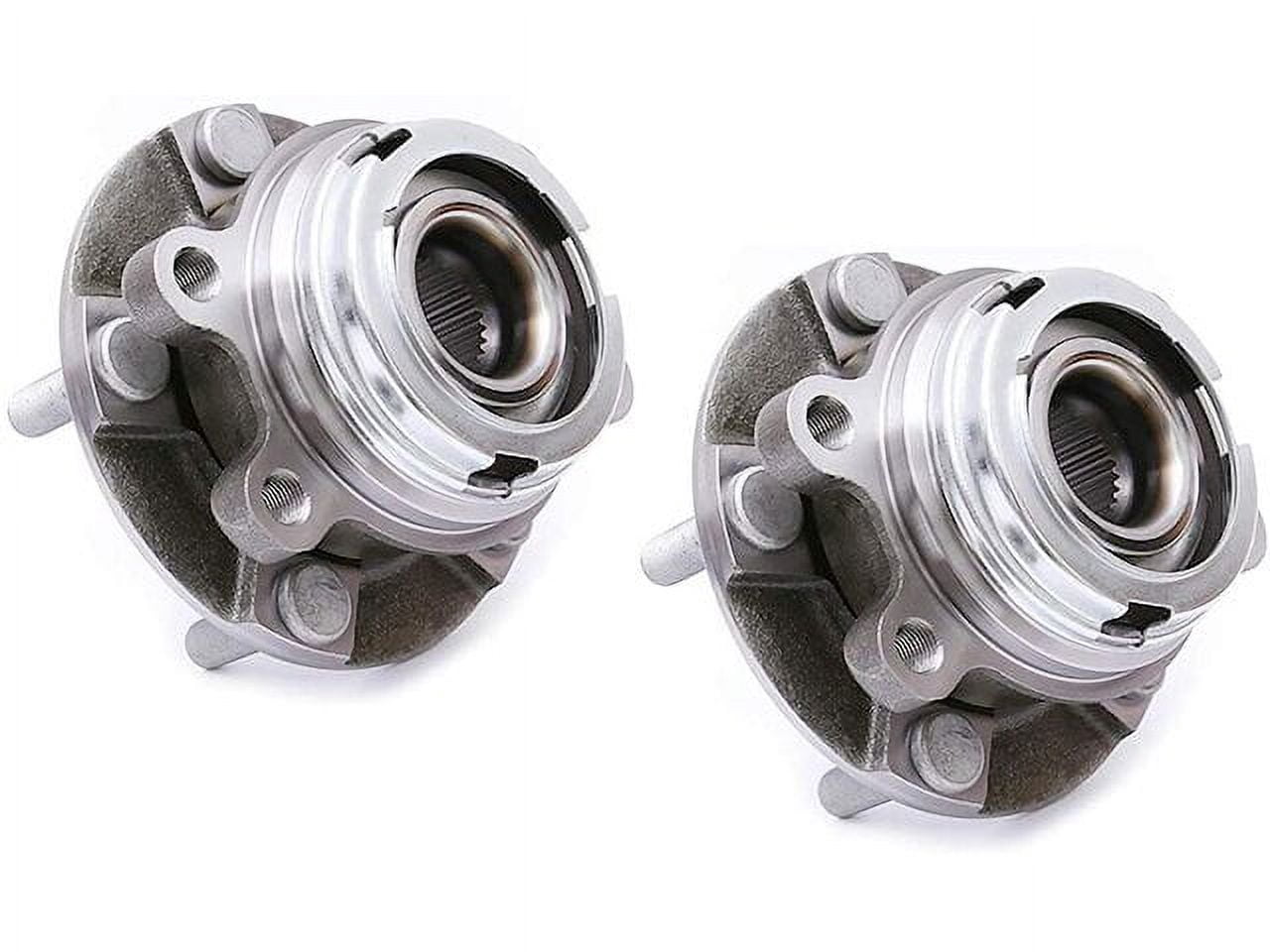 Front Wheel Hub Assembly Set - Compatible with 2003 - 2012 INFINITI ...