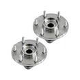 thumbnail image 1 of Front Wheel Hub Assembly Set - Compatible with 2004 - 2007 INFINITI QX56 4WD 2005 2006, 1 of 3