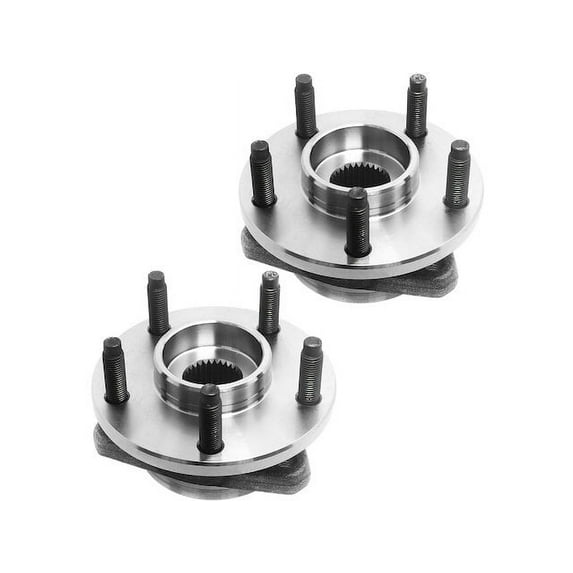 Front Wheel Hub Assembly Set - Compatible with 2005 - 2007 Pontiac G6 2006