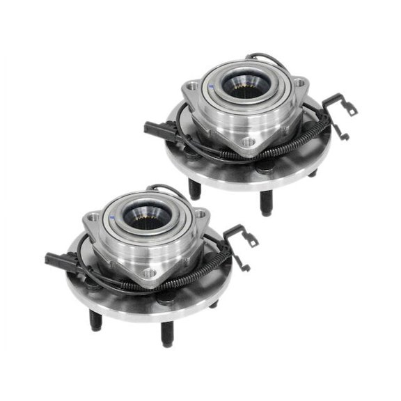 Front Wheel Hub Assembly Set - Compatible with 2005 - 2010 Dodge Dakota 2006 2007 2008 2009