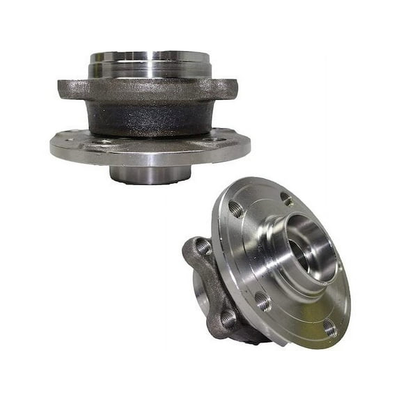Front Wheel Hub Assembly Set - Compatible with 2006 - 2010, 2012 - 2019 Volkswagen Passat 2007 2008 2009 2013 2014 2015 2016 2017 2018