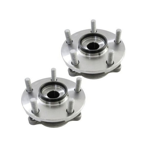Front Wheel Hub Assembly Set - Compatible with 2006 - 2012 Toyota RAV4 2007 2008 2009 2010 2011