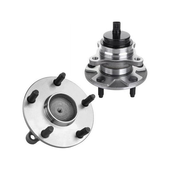 Front Wheel Hub Assembly Set - Compatible with 2006 - 2016 IS350 2007 2008 2009 2010 2011 2012 2013 2014 2015