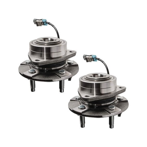 Front Wheel Hub Assembly Set - Compatible with 2006 Pontiac Torrent