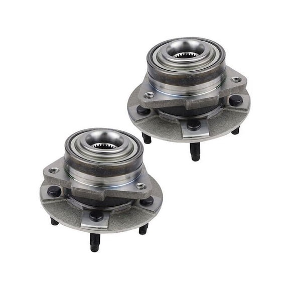 Front Wheel Hub Assembly Set - Compatible with 2006 Pontiac Torrent