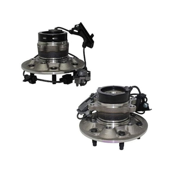 Front Wheel Hub Assembly Set - Compatible with 2007 - 2008 Isuzu i-290