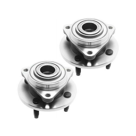 Front Wheel Hub Assembly Set - Compatible with 2007 - 2009 Pontiac G5 2008