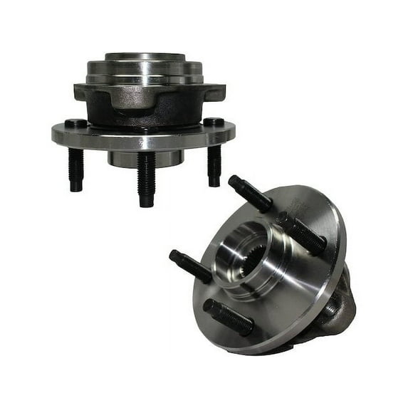 Front Wheel Hub Assembly Set - Compatible with 2007 - 2009 Pontiac G5 2008