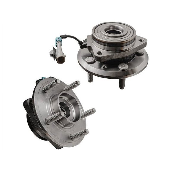 Front Wheel Hub Assembly Set - Compatible with 2007 - 2009 Pontiac Torrent 2008