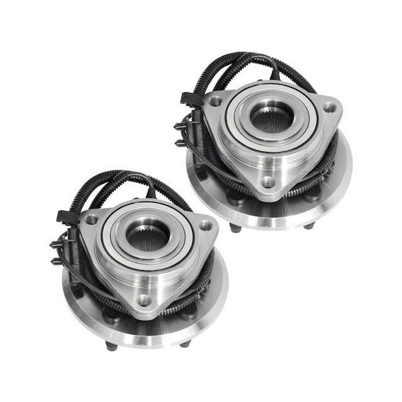 Front Wheel Hub Assembly Set - Compatible with 2007 - 2011 Dodge Nitro 2008 2009 2010