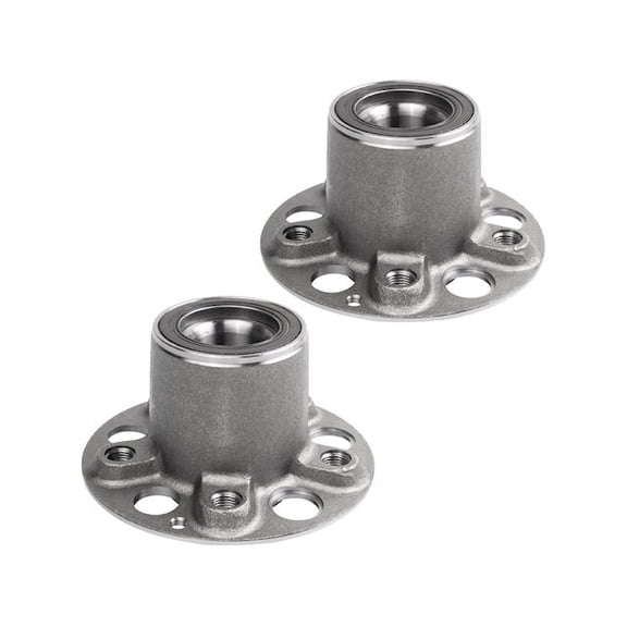Front Wheel Hub Assembly Set - Compatible with 2008 - 2011 Mercedes-Benz C300 2009 2010