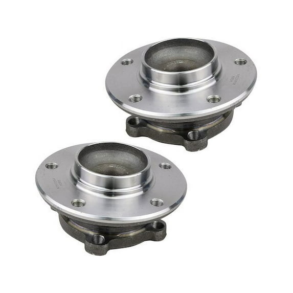 Front Wheel Hub Assembly Set - Compatible with 2008 - 2013 BMW 135i 2009 2010 2011 2012