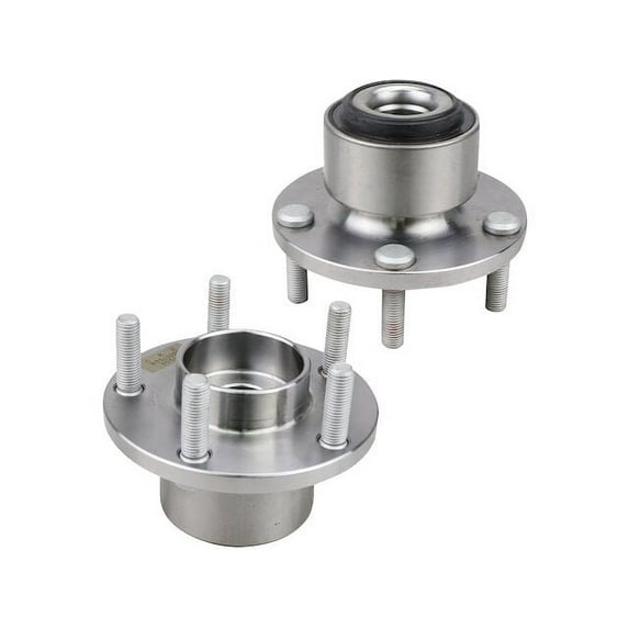 Front Wheel Hub Assembly Set - Compatible with 2008 - 2013 Volvo C30 2009 2010 2011 2012