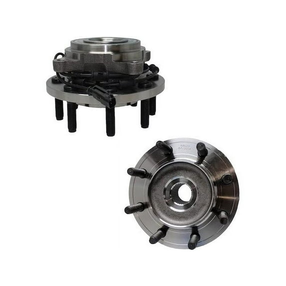 Front Wheel Hub Assembly Set - Compatible with 2011 Ram 2500