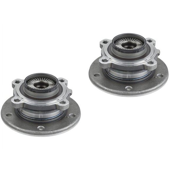 Front Wheel Hub Assembly Set - Compatible with 2013 - 2015 BMW X1 AWD 2014