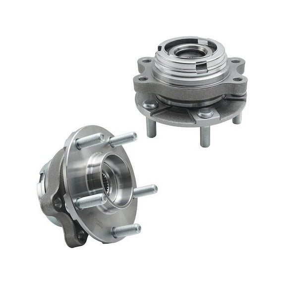 Front Wheel Hub Assembly Set - Compatible with 2013 INFINITI EX37