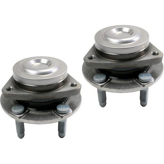 Front Wheel Hub Assembly Set - Compatible with 2014 - 2017 Chevy SS 2015 2016