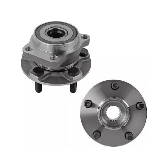 Front Wheel Hub Assembly Set - Compatible with 2014 - 2018 Subaru Forester 2015 2016 2017