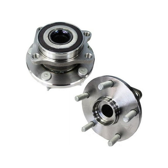 Front Wheel Hub Assembly Set - Compatible with 2015 - 2020 Subaru Outback 2016 2017 2018 2019