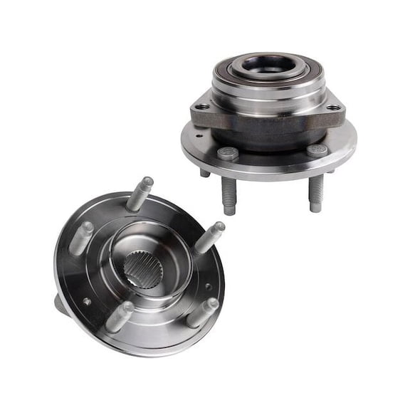 Front Wheel Hub Assembly Set - Compatible with 2020 Cadillac CT4