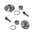 thumbnail image 1 of Front Wheel Hub Assembly and Tie Rod End Kit - Compatible with 1994 - 2002 Saturn SC2 Base 1995 1996 1997 1998 1999 2000 2001, 1 of 2
