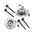 thumbnail image 1 of Front Wheel Hub Assembly and Tie Rod End Kit - Compatible with 1995 - 1999 Chevy K3500 1996 1997 1998, 1 of 2